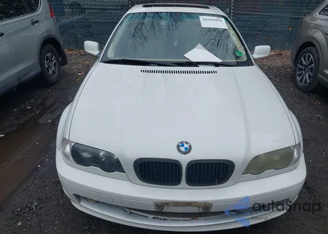 2001 BMW 330Ci z USA, uszkodzony, nr VIN WBABN53421JU37349